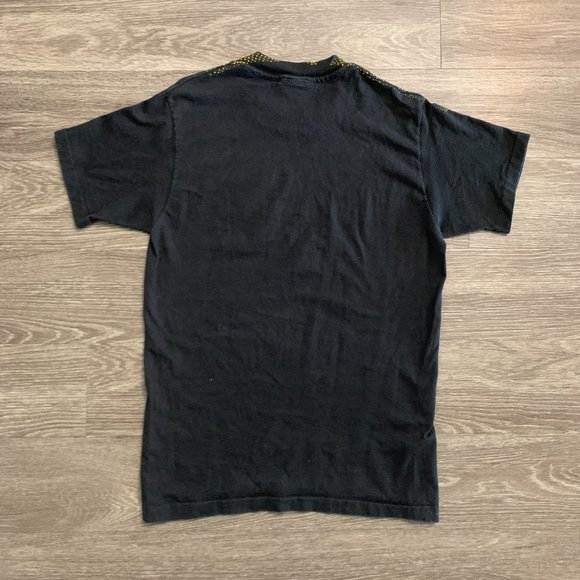 Vintage Batman Retruns Michael Keaton AOP Shirt Sz. L 1991 DC Comics - Picture 2 of 8